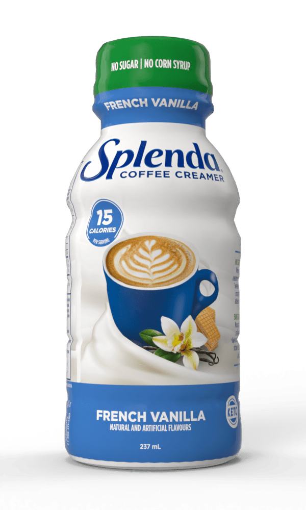 Splenda Sans sucre Crème à café vanille française, 236 ml