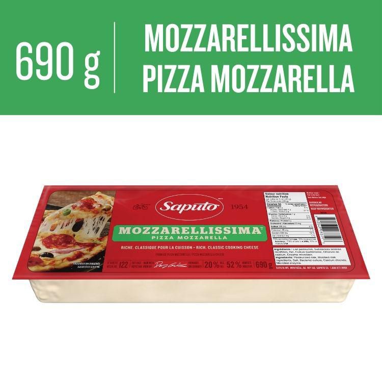 Saputo Fromage Mozzarellissima pizza mozzarella