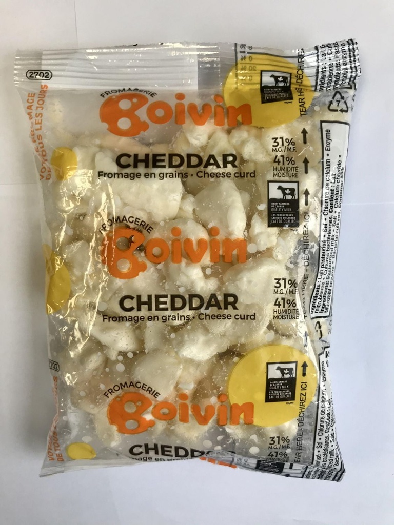 Fromage Boivin Cheddar en grains Boivin (200 g)