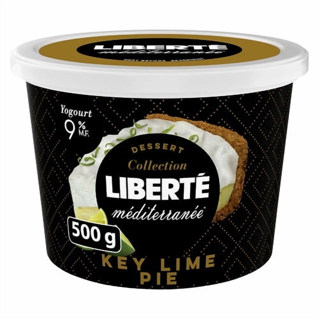 Liberté Méditerranée 9% Yogourt Tarte à la lime, 500g