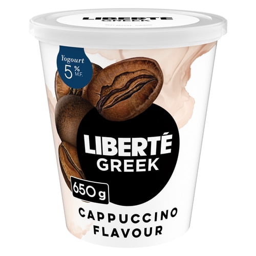 Liberté Liberte Yogourt Grek 5%, Cappuccino, 650g