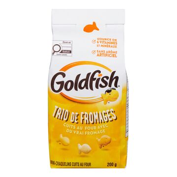 Goldfish Craquelins cuits au four au trio de fromages