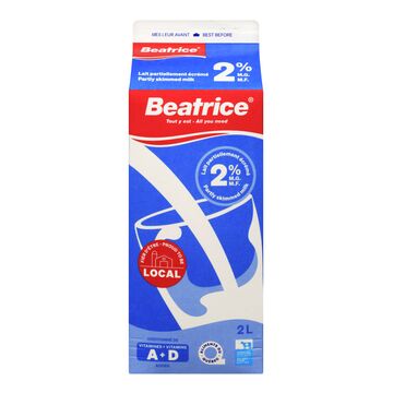 Beatrice Lait 2 %