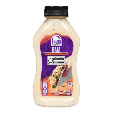 Taco Bell Sauce Baja crémeuse