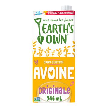 Earth's Own Boisson à l'avoine saveur originale sans gluten