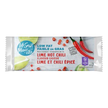 Mieux-Être Craquelins de riz à saveur de chili épicé et lime