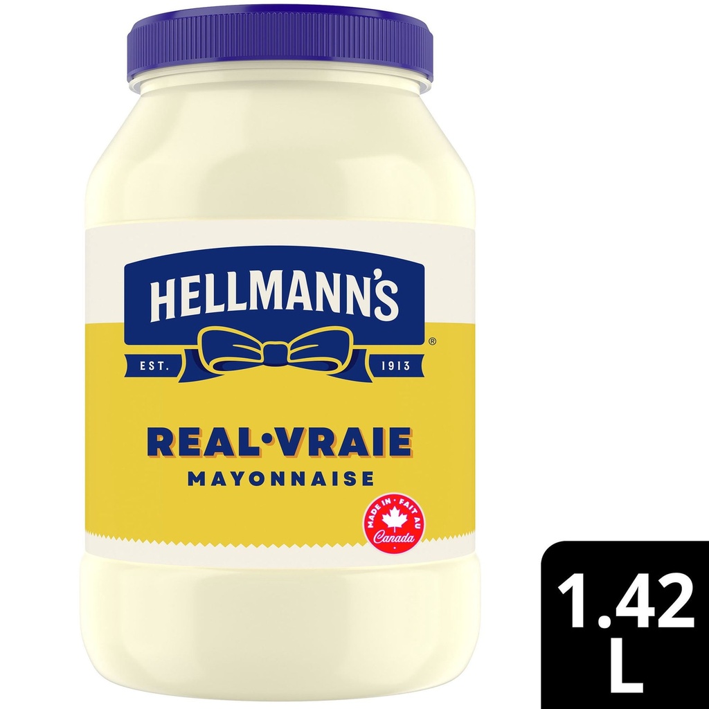 Hellmann's Vraie Mayonnaise, Pot de Mayonnaise 1.42L