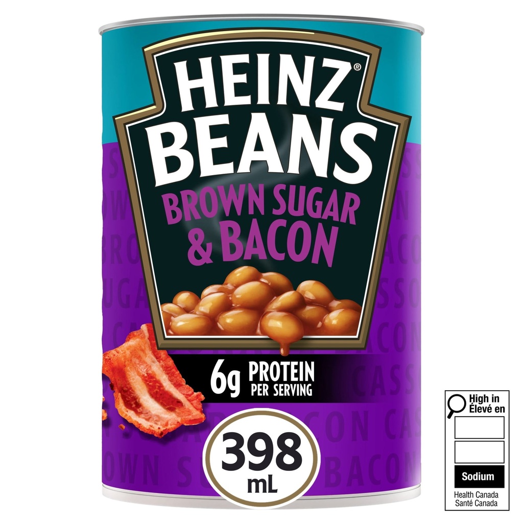 Heinz Fèves Originales à la Cassonade et au Bacon, Sans Caséine