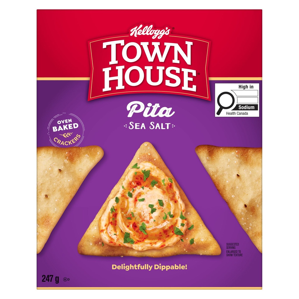 Craquelins Town House* Pita sel de mer 247 g