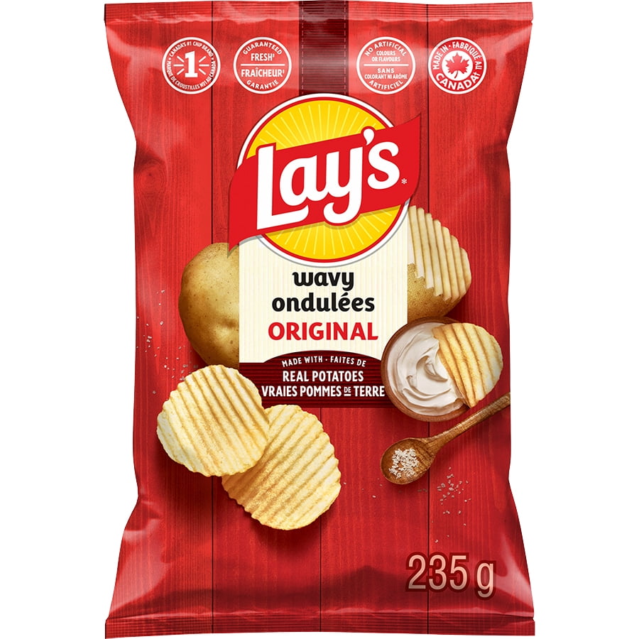 Lay's Croustilles Lay’s Ondulées Original