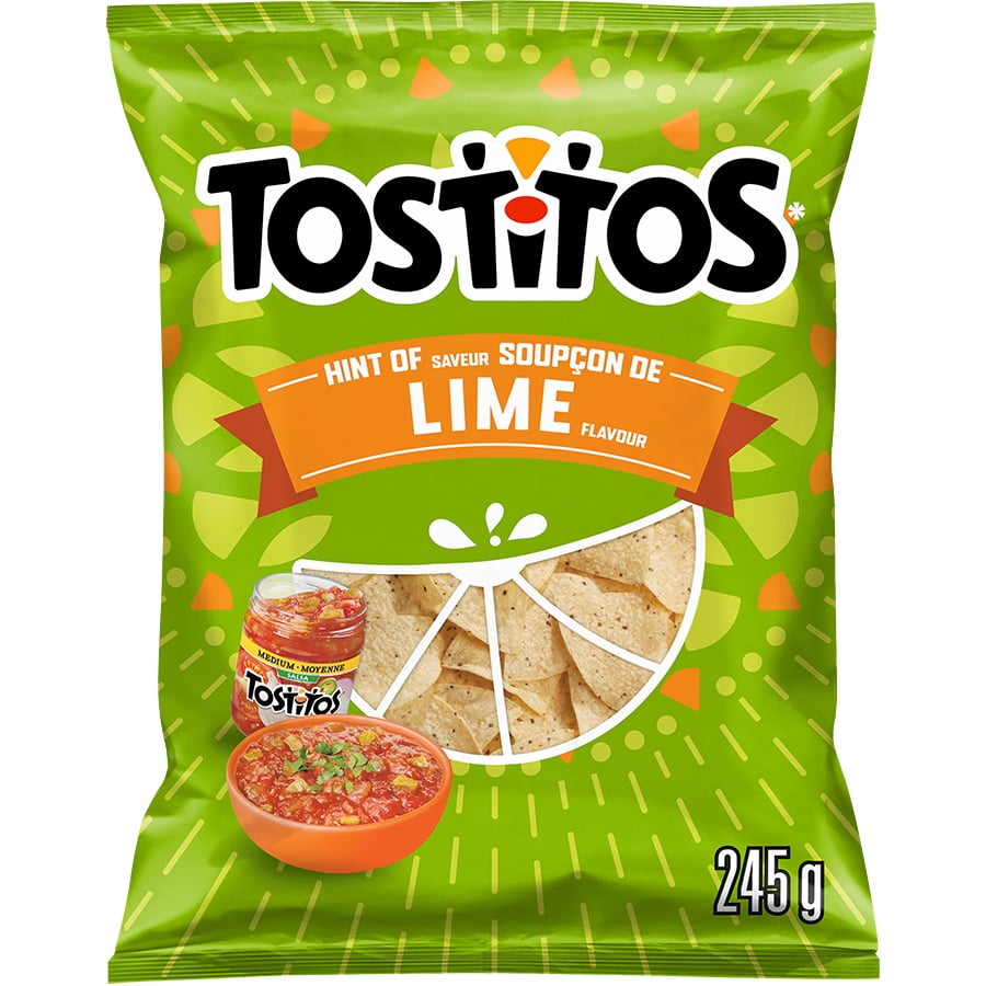 Tostitos Saveur Soupçon de lime Chips Tortilla