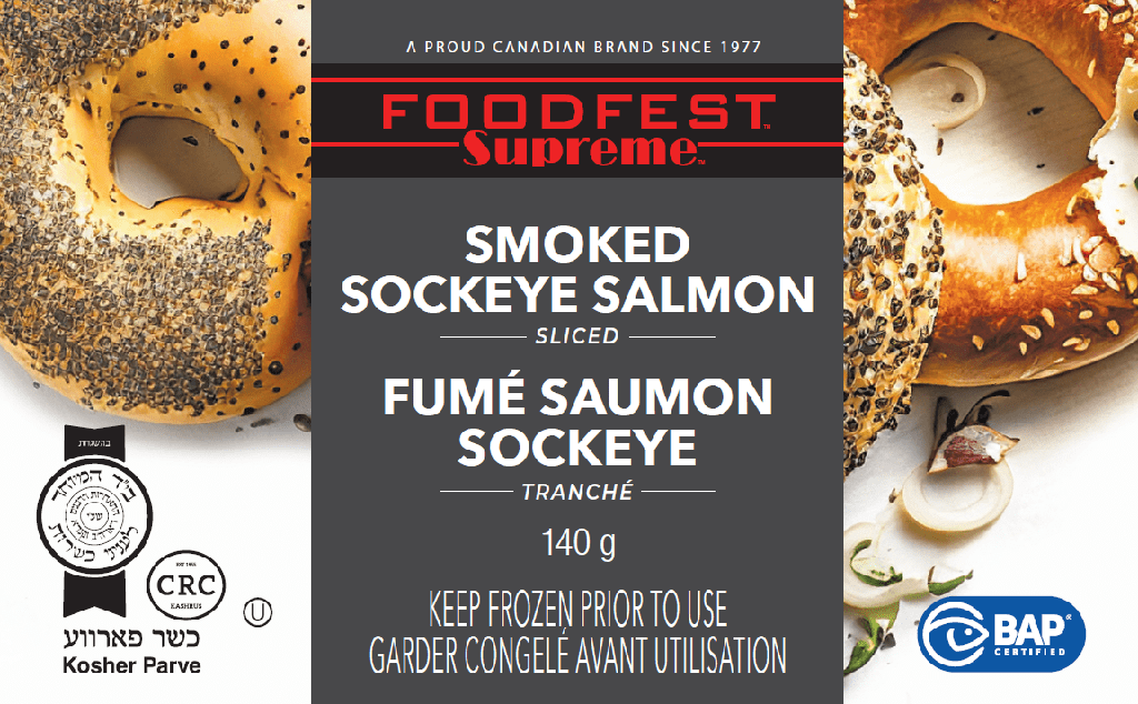 Foodfest FROZEN FISH - FRENCH M - saumon sockeye fumé PY