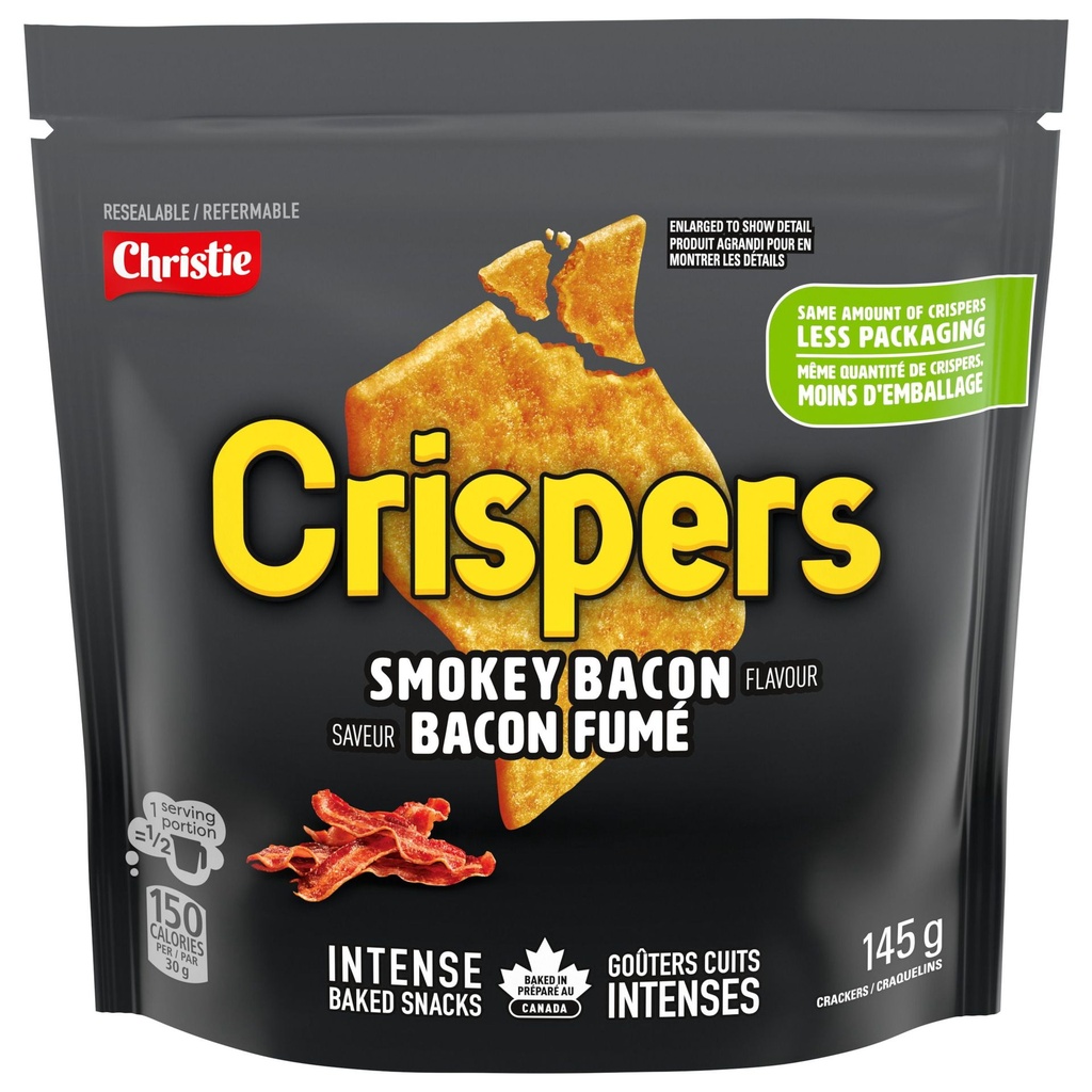 Christie Crispers bacon fumé