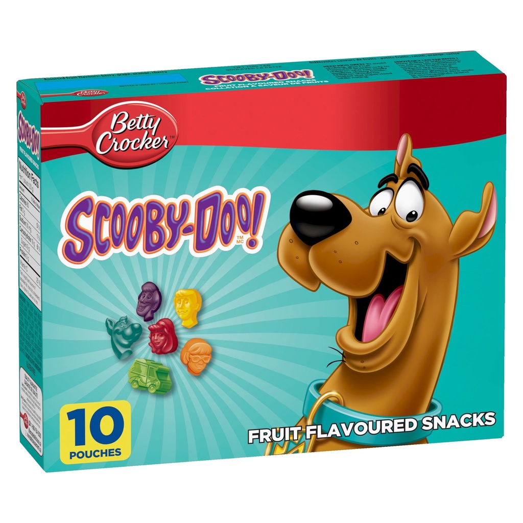 Betty Crocker Sans Gluten Scooby-Doo Collations à Saveur de Fruits