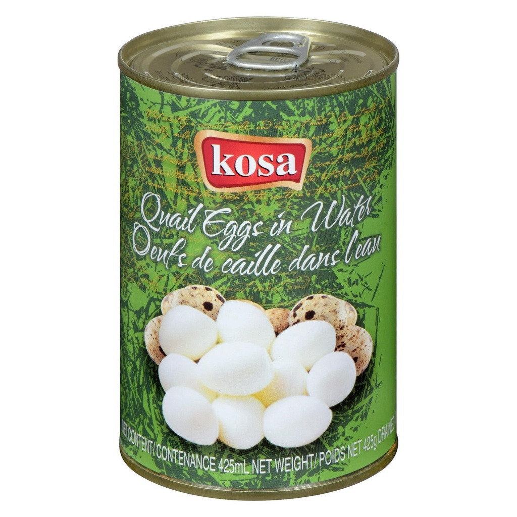 Kosa Peut Oeufs de Caille dans l'Eau