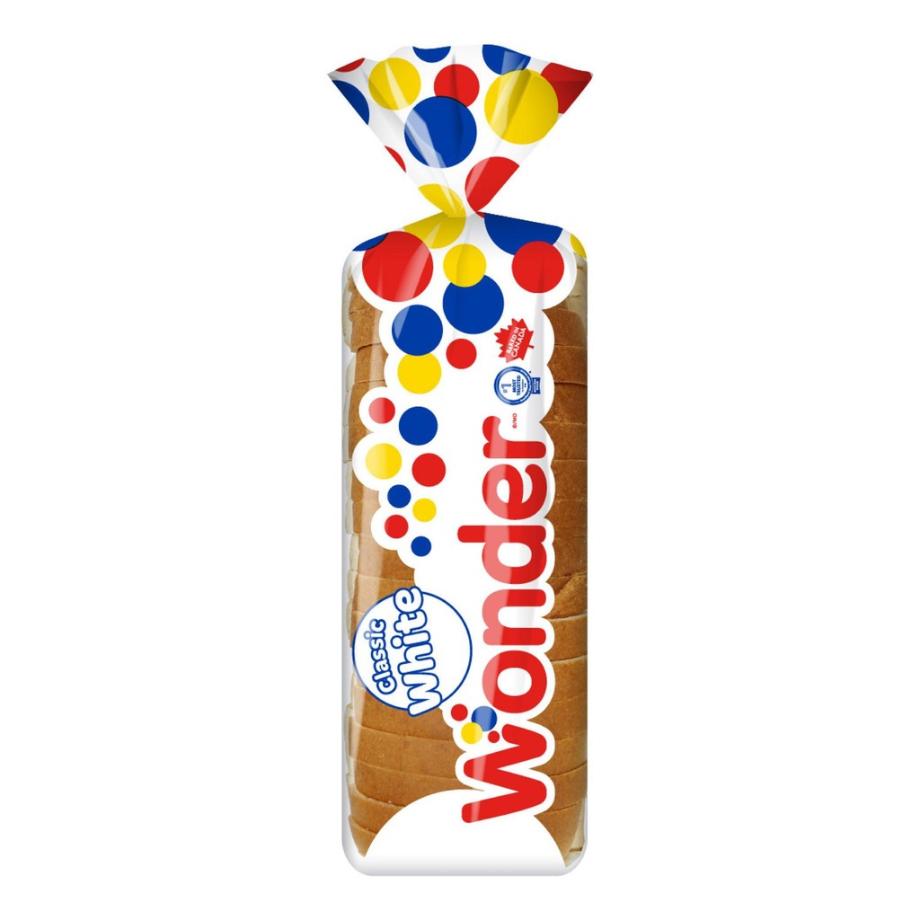Pain blanc tranché de Wonder, Sans arômes ni colorants artificiels, 675 g