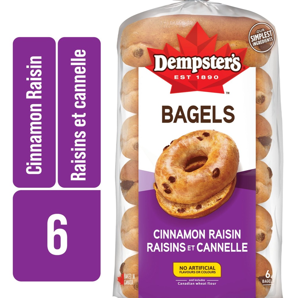 Dempster's Bagels raisins et cannelle de Dempster’s®