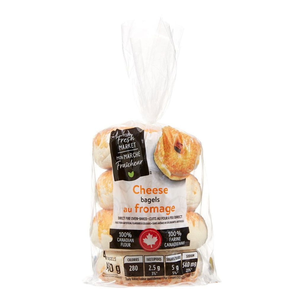 Mon marché fraîcheur Bagels au fromage Mon marché fraîcheur