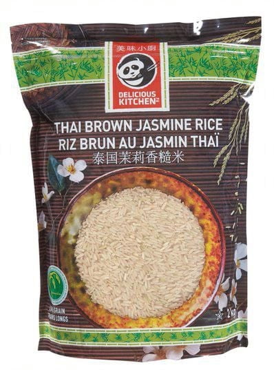 Delicious Kitchen Riz Brun au Jasmin Thaï 2kg
