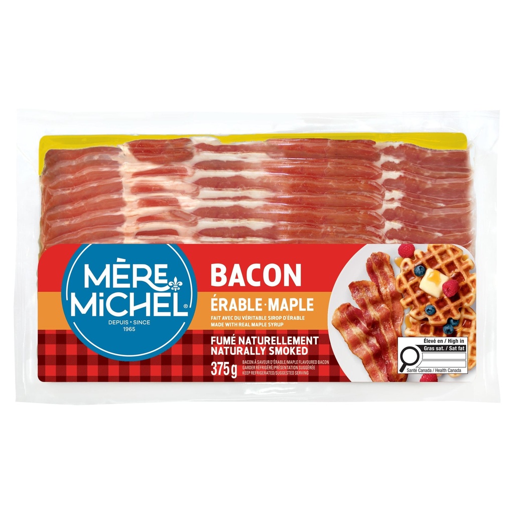 Mère Michel Mere Michel Bacon à l’érable fumé naturellement 375 g