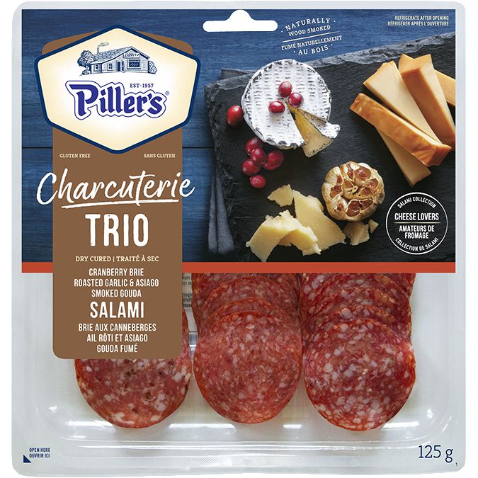 Piller's Amateurs de fromage collection de salami Trio des amateurs de fromage