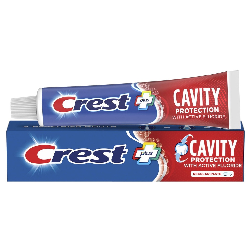 Crest Plus Dentifrice Protection contre la Carie, Régulier 100ml