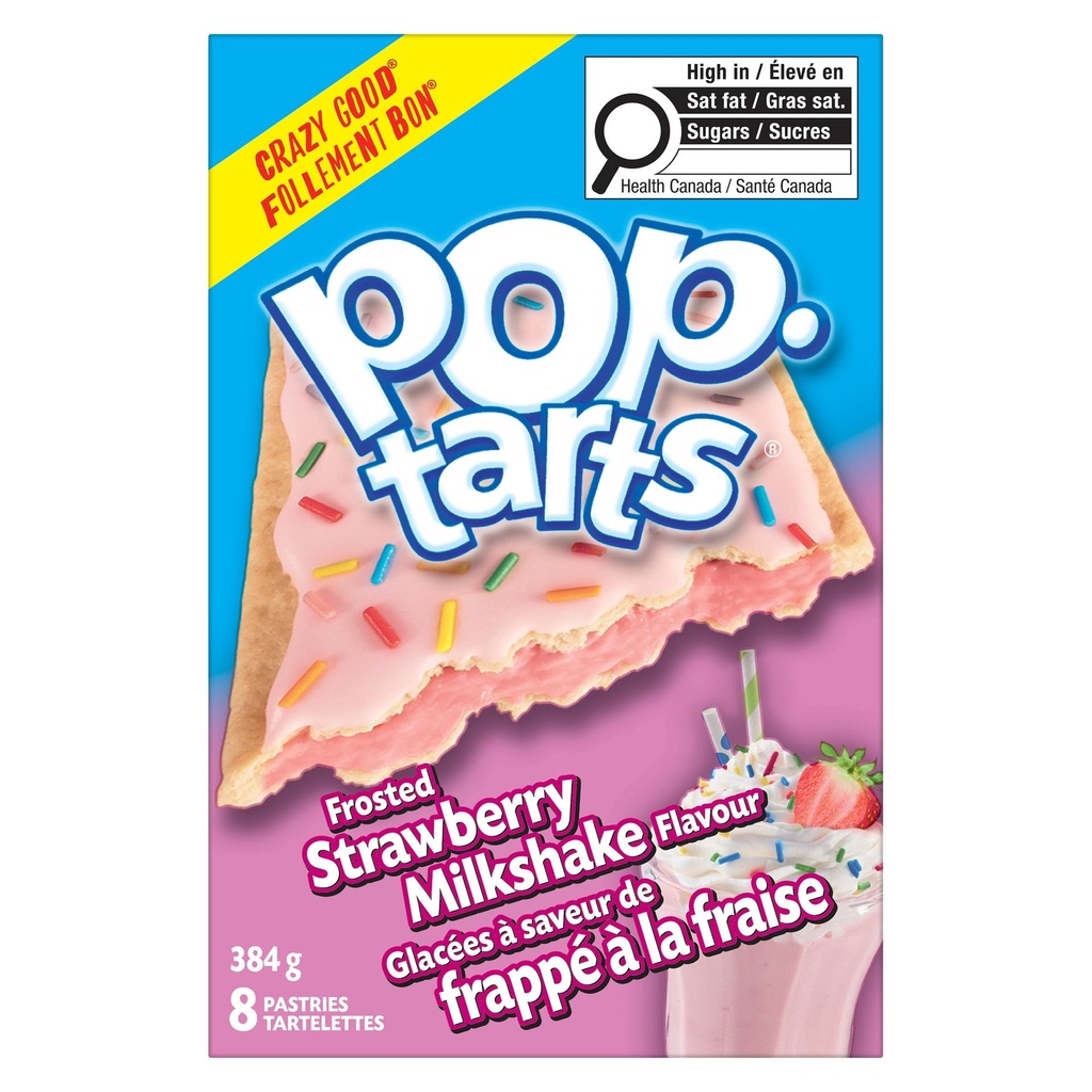 Tartelettes Pop-Tarts® Glacées à saveur de cerises, 384 g, 8 Tartelettes