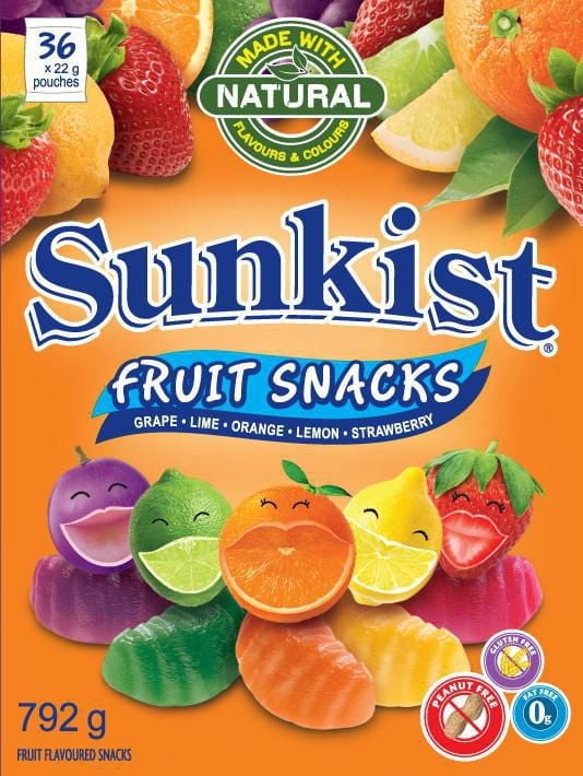 Sunkist Collations aux Fruits