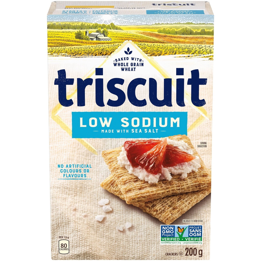 TRISCUIT Faible Teneur en Sodium Craquelins