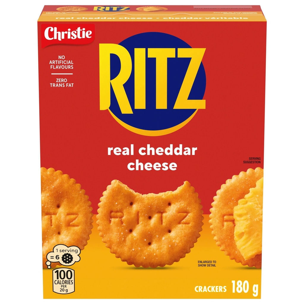 Craquelins Ritz Au Cheddar Véritable
