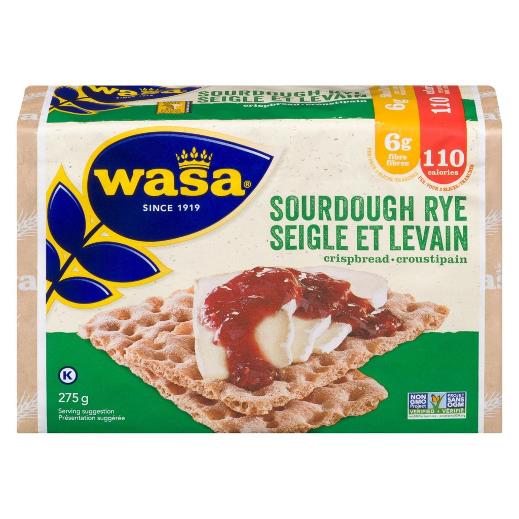 Wasa Seigle Et Levain Croustipain Complet 275gr