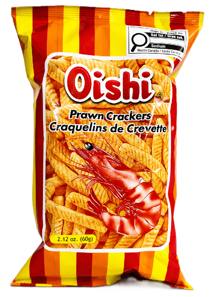 Oishi Croquettes de Crevettes 60g par paquet