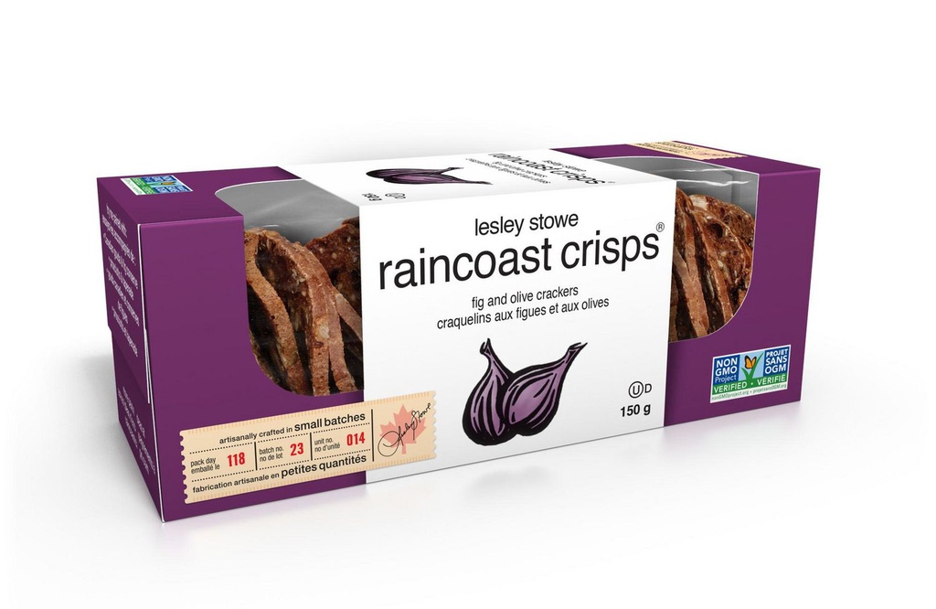lesley stowe Raincoast Crisps Figues et olives