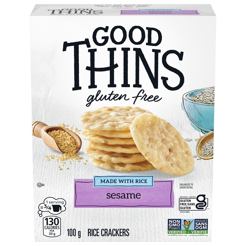Christie Craquelins GOOD THINS Riz, sésame