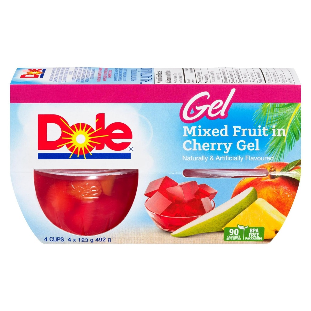 Dole Fruits Mélangés en Gelée de Cerise