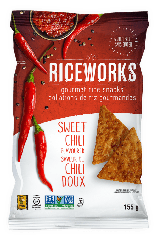 Riceworks Saveur De Chili Doux 155g Sac