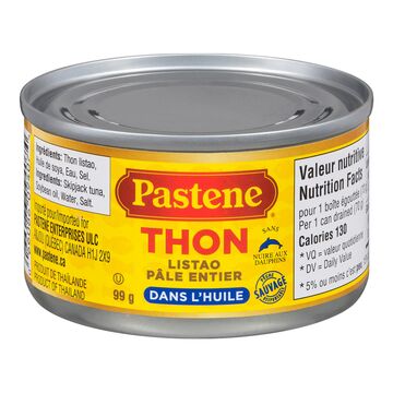 Pastene Thon pâle dans l'huile