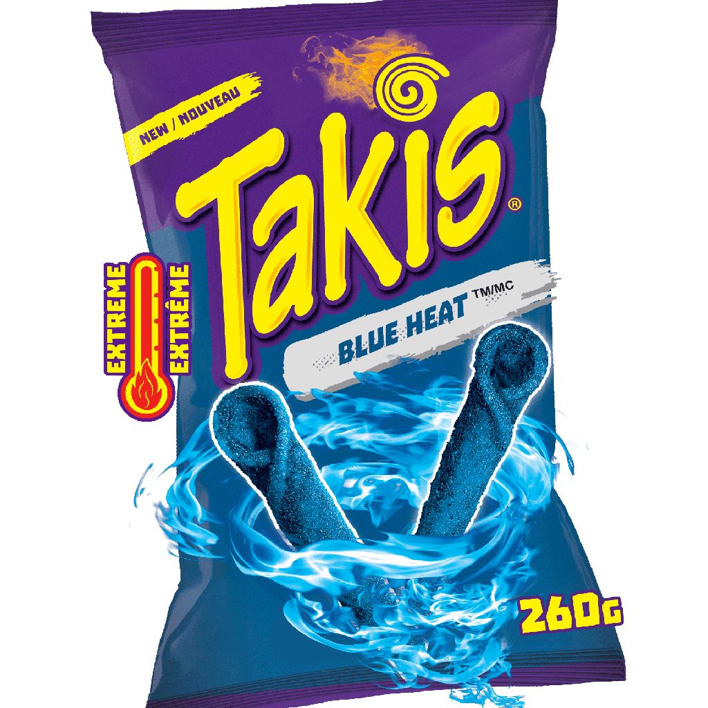 Takis® Chips tortilla roulées TakisMD Bleu brûlantᴹᶜ