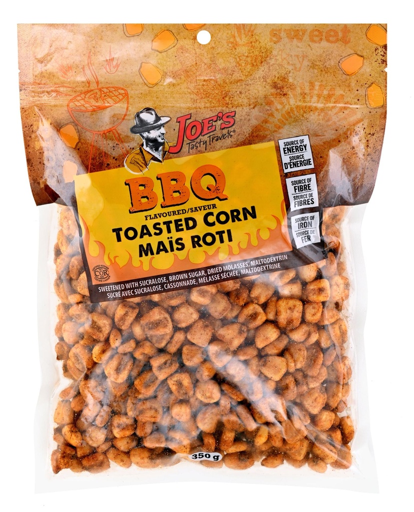 Joe's Tasty Travel JTT BBQ SAVEUR  MAIS ROTI 350G