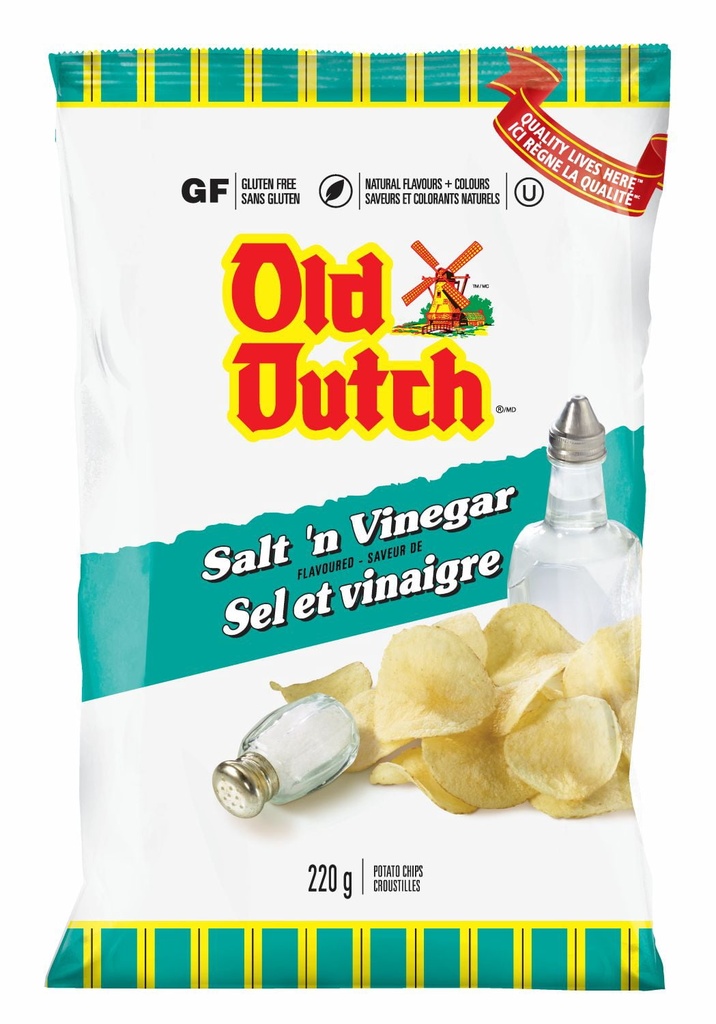 Old Dutch Croustilles Sel et Vinaigre