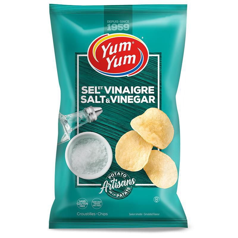 Yum Yum Croustilles sel et vinaigre 200g
