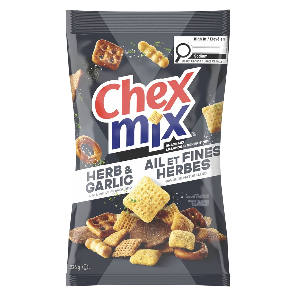 Mélange de grignotines aux herbes et à l'ail Chex Mix