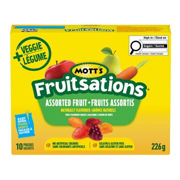 Mott's Collations de gélifiés à saveur de fruits