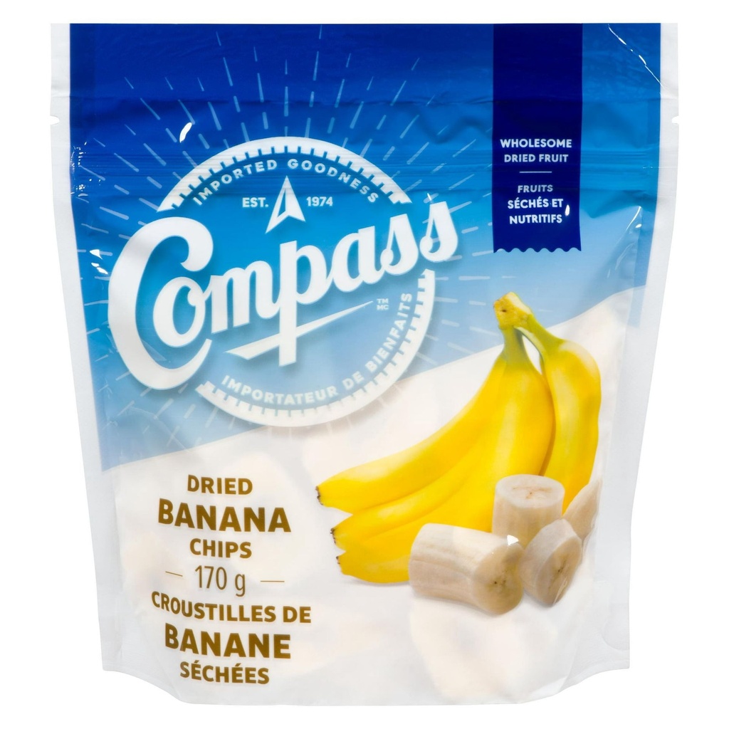Compass chips a la banane