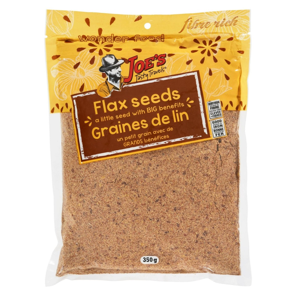 Joe's Tasty Travels Graines de lin blanchi