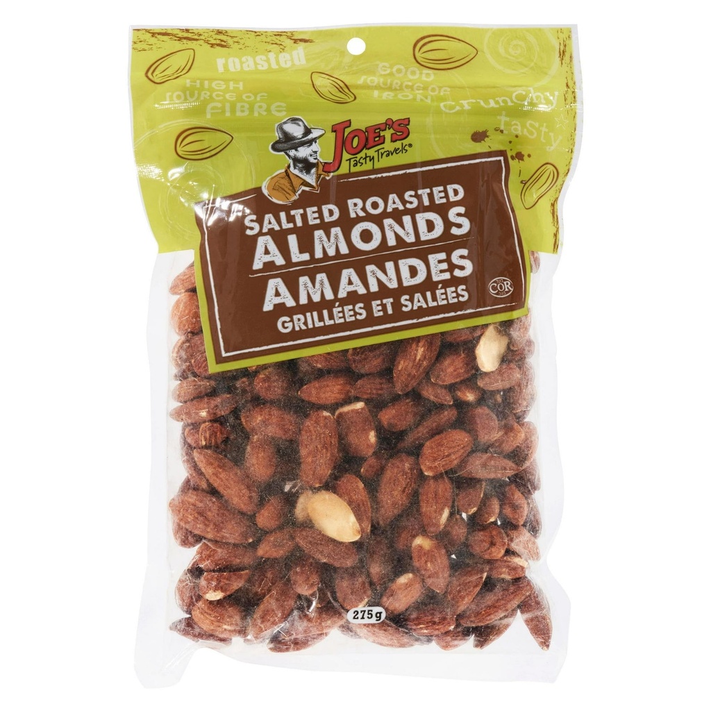 Joe's Tasty Travels Amandes grillées salées