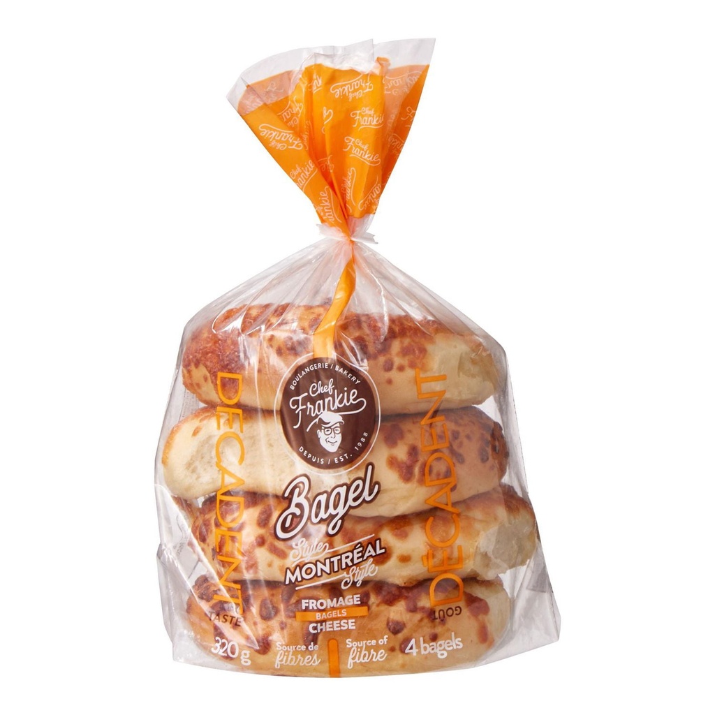 Bagels au fromage du style de Montréal Chef Frankie