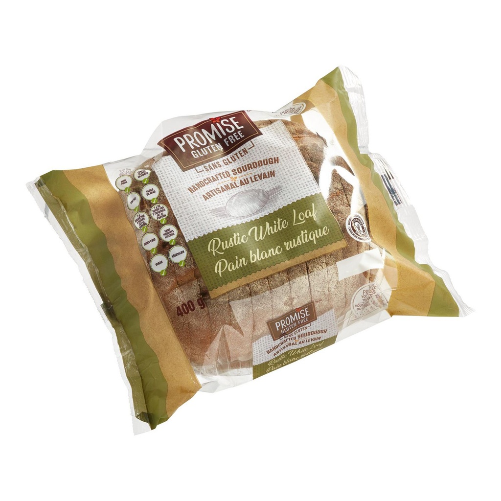 Pain blanc rustique artisanal Promise Gluten Free