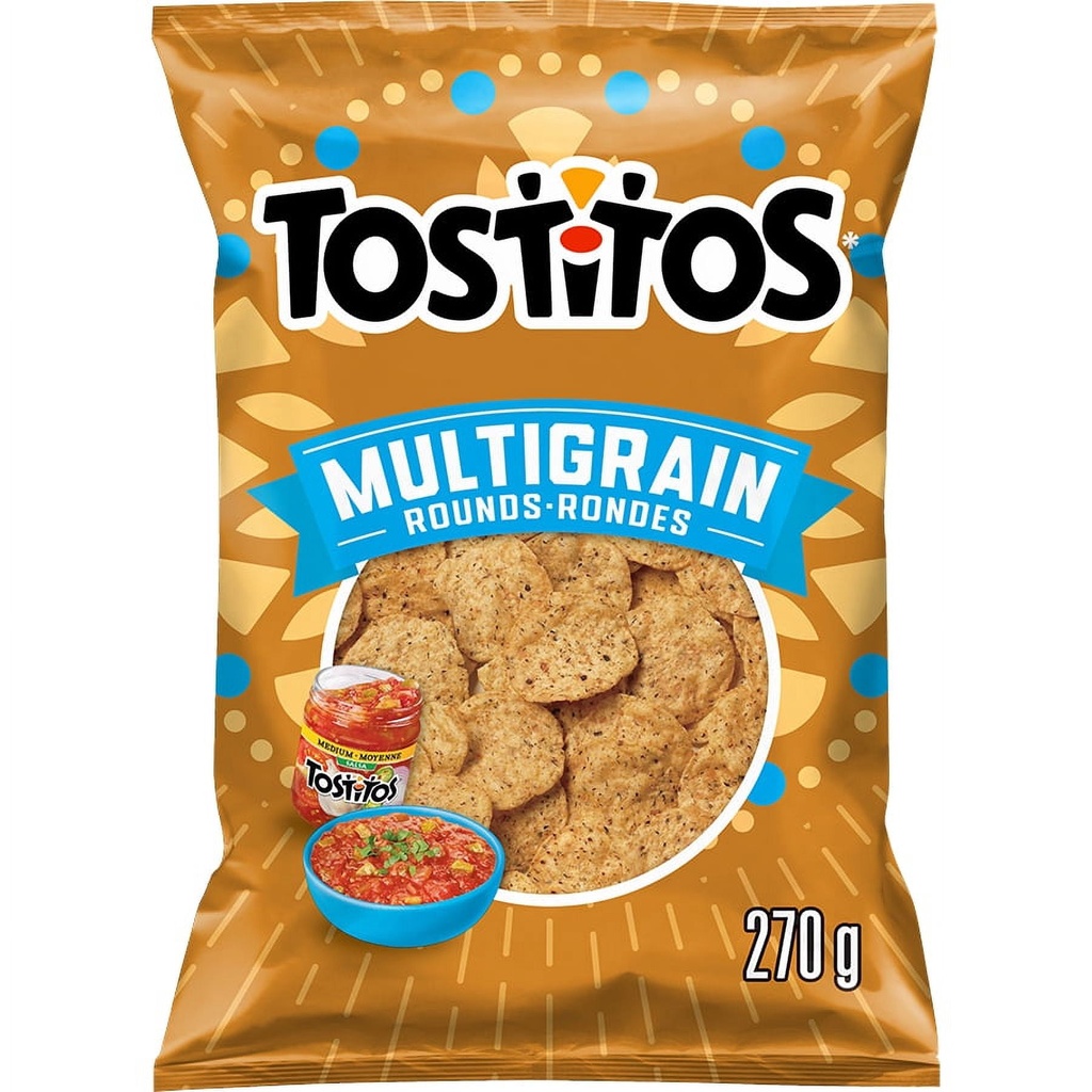 Chips tortilla Tostitos Multigrain Rondes