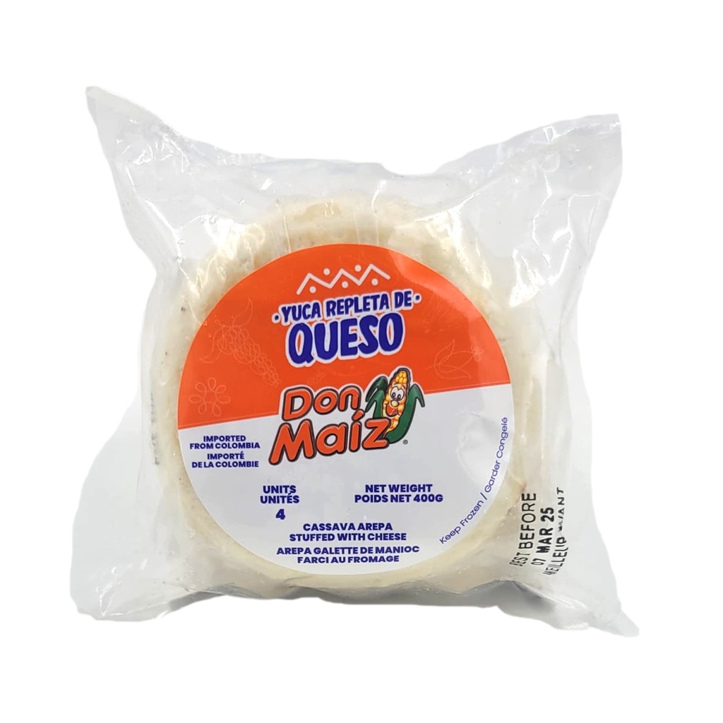 AREPA WITH CHEESE - FRENCH 400g